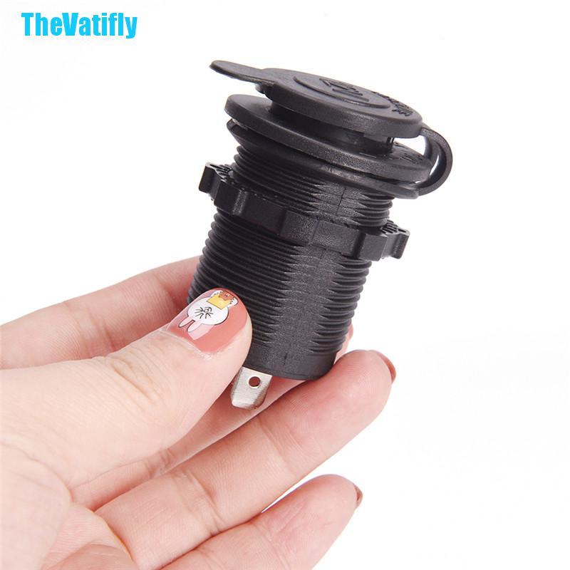 Ổ CắM BậT LửA 12v ChốNg NướC Cho Xe Hơi / Xe MáY