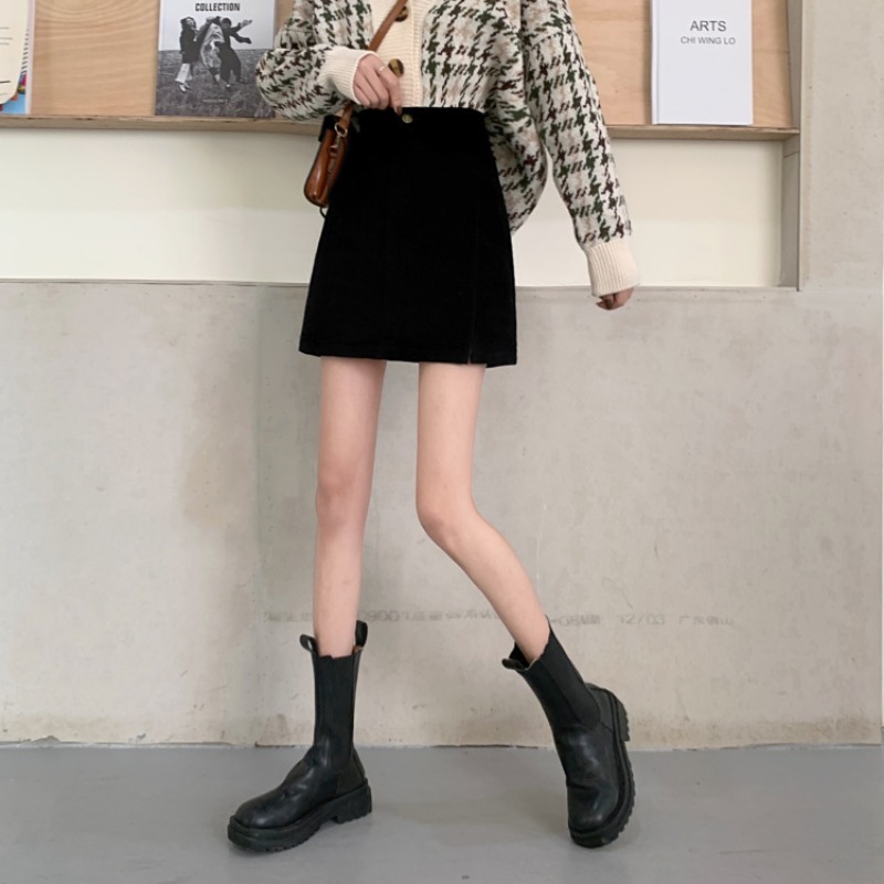 [Mã FADIRECT20 giảm 20K đơn 150K] Chân váy Xiaozhainv chữ A lưng cao thời trang Hàn Quốc | BigBuy360 - bigbuy360.vn