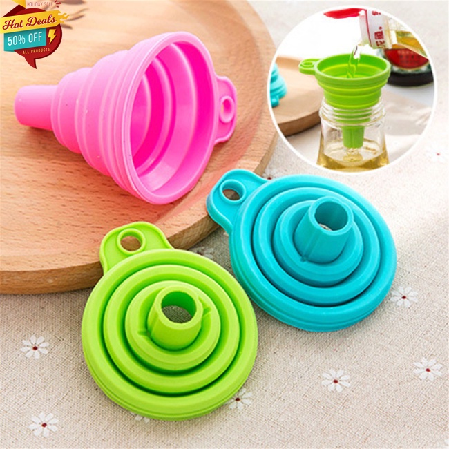 Phễu Silicone Cấp Thực Phẩm Có Thể Gấp Gọn