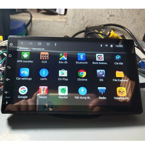 ĐẦU MÀN HÌNH ANDROID Ô TÔ 7 INCH CHẠY SIM 4G, THU PHÁT WIFI TIỆN LỢI, LẮP CHUNG CHO MỌI DÒNG Ô TÔ XE HƠI