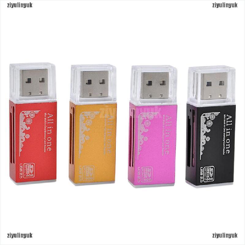 Đầu Đọc Thẻ Nhớ Micro Sd Sdhc Tf M2 Mmc Ms Pro Duo All Trong 1 Usb 2.0 | BigBuy360 - bigbuy360.vn