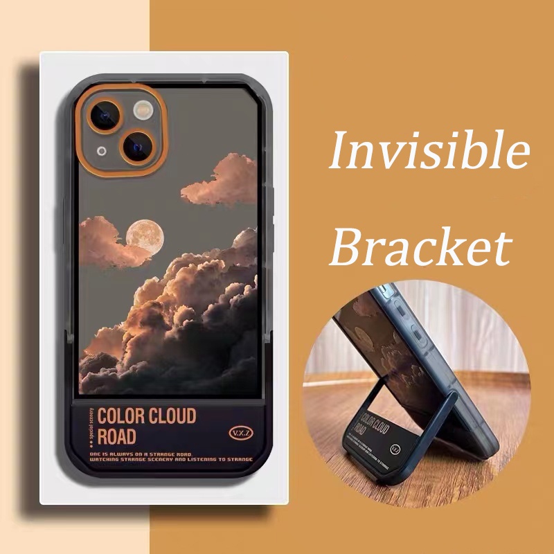 Ốp Điện Thoại Có Giá Đỡ Cho iPhone 13 pro max 12 pro max 11 pro max x xr xsmax 7plus 8plus