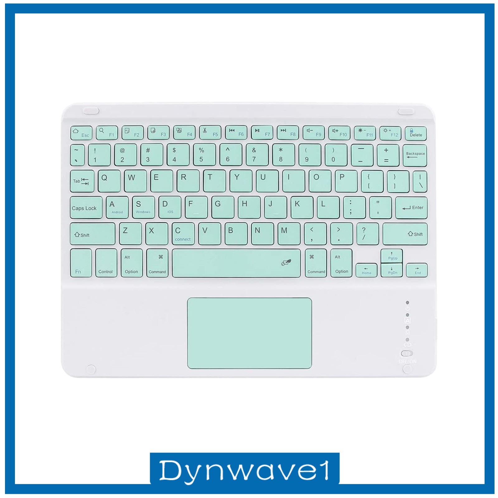 Bàn Phím Bluetooth Không Dây Mỏng Có Cảm Ứng Dễ Sử Dụng Cho Ipad / Dynwave1