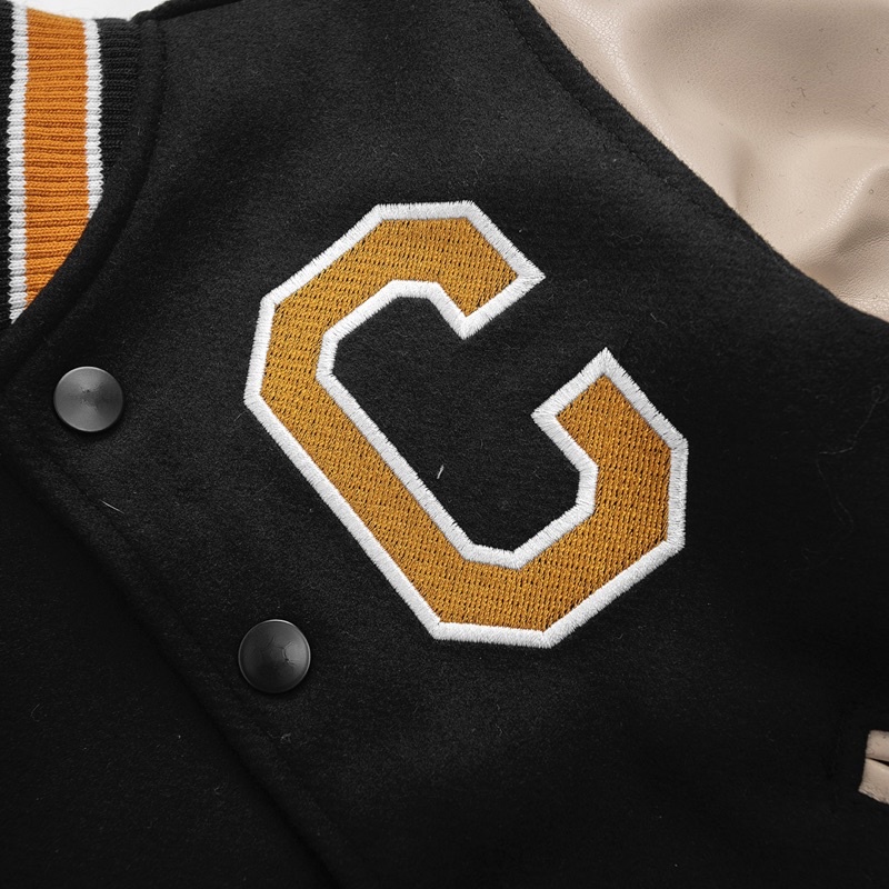 Bomber bé trai Cuppy Cake dạ phối tay da size từ 14-30kg siêu cool ngầu