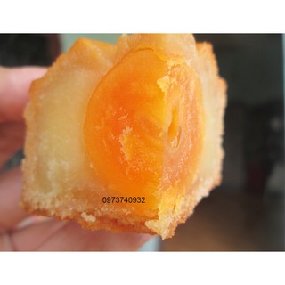 Bánh nướng trung thu nhân đậu xanh 1 trứng (Handmade)
