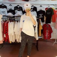Quần baggy kẻ caro HS