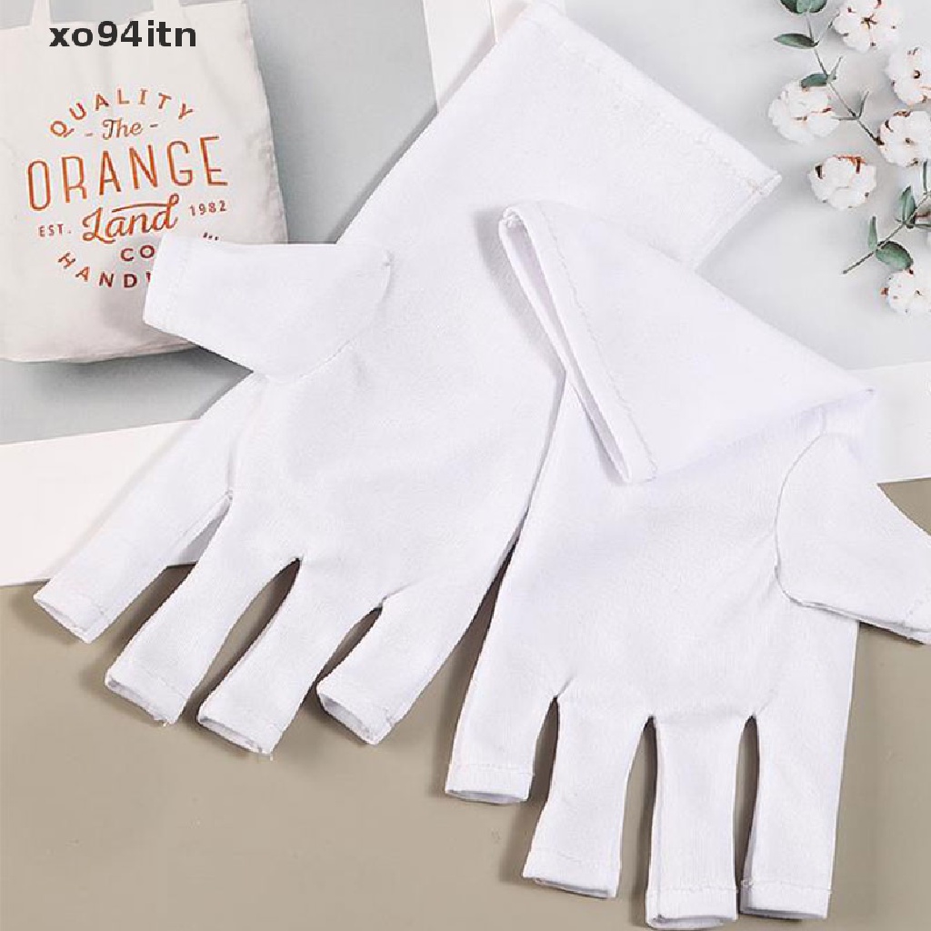 1 Đôi Găng Tay Chống Tia UV Bảo Vệ Móng