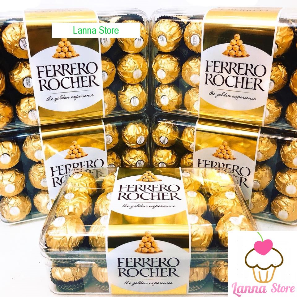 Sô cô la Ferrero Rocher hộp 30 viên - Ý