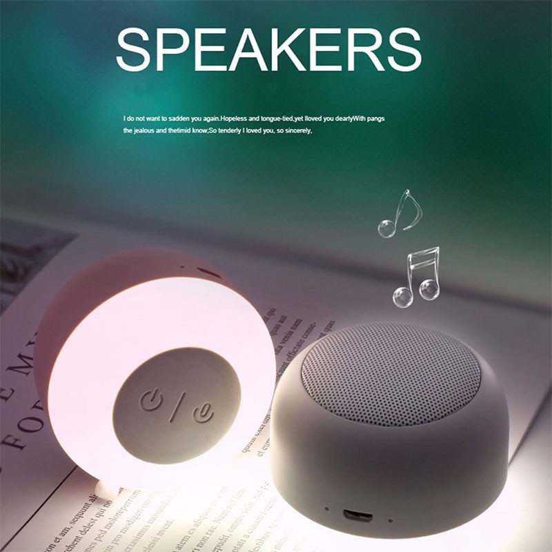 Notebook Outdoor Refrigerator Wireless Bluetooth Speaker Magnetic Speaker Bluetooth Speaker Magnetic Portable TWS Mini