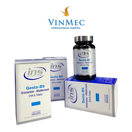 [Toàn quốc] Gesta B9 - Viên uống cung cấp DHA và Acid Folic cho phụ nữ mang thai tại Vinmec