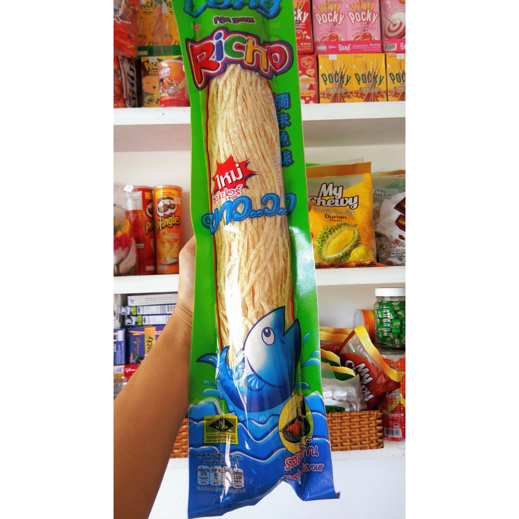Snack Cá Sợi Super Long Richo Thái Lan