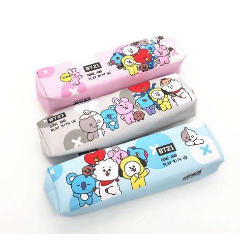 Túi bút Bt21 trụ tròn