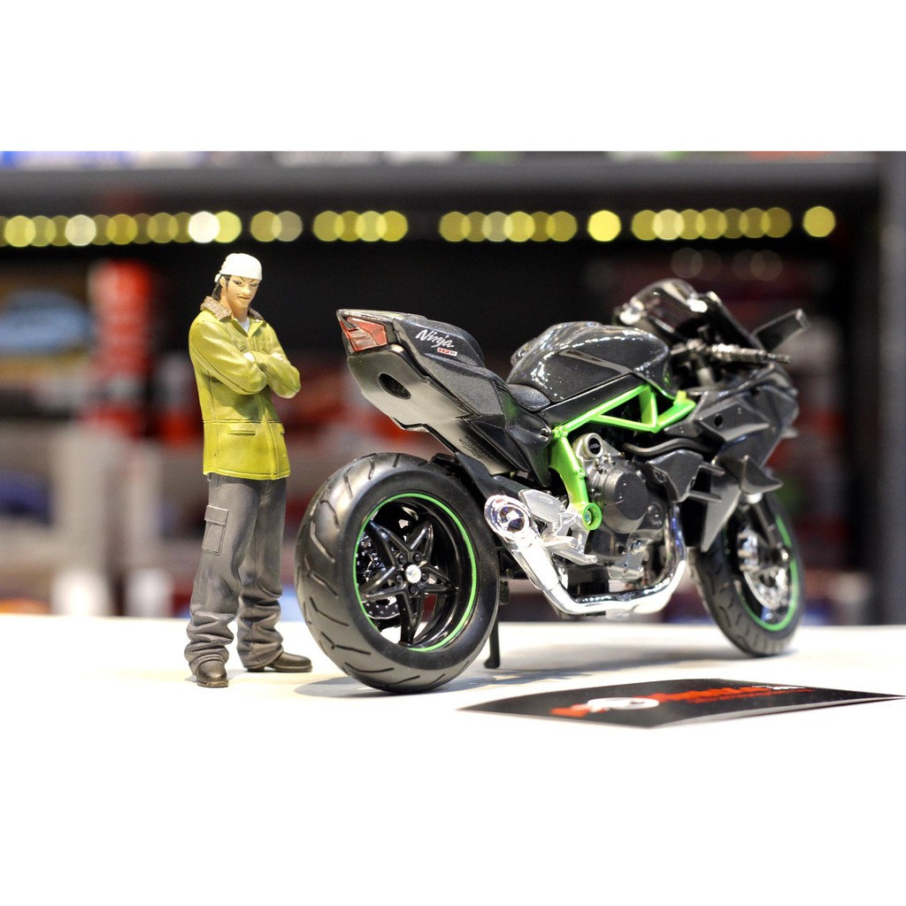 MÔ HÌNH XE KAWASAKI NINJA H2R 1:12 MAISTO