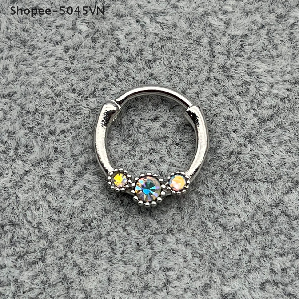 [rain] Khuyên Xỏ Mũi / Tai / Mũi Bằng Thép Titan