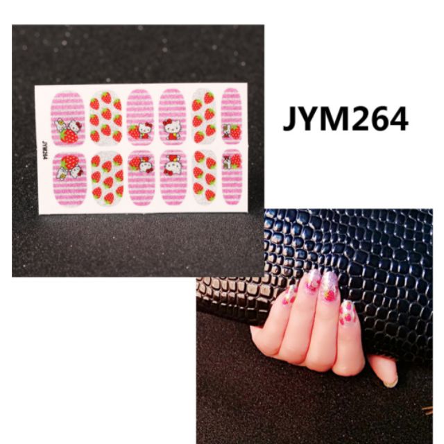 Miếng dán móng nail wraps