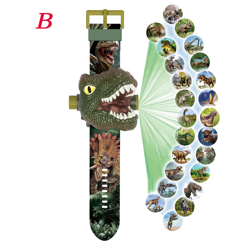 Đồng Hồ Đồ Chơi Khủng Long Bạo Chúa Dành Cho Bé Trai