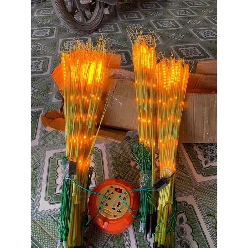 ĐÈN LED LÚA MẠCH 15 BÔNG VÀNG ƯƠM. GIÁ RẺ NHẤT THỊ TRƯỜNG