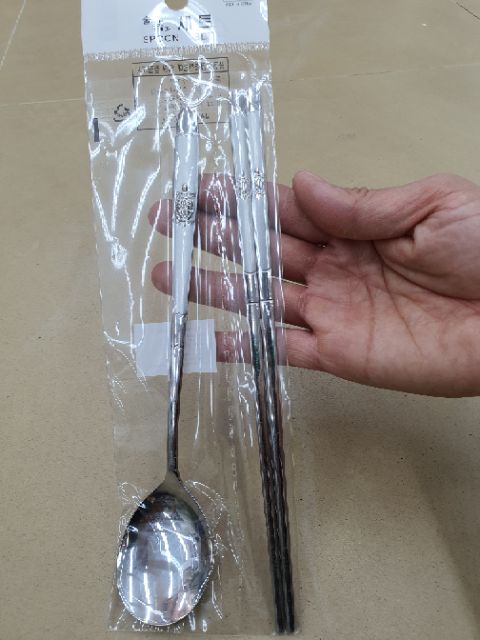 Thìa đũa inox Hàn Quốc