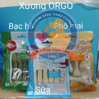 Xương Gặm Orgo Giúp Sạch Răng ,Tăng Calci Cho Chó