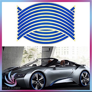 Bộ decal phản quang dán vành, mâm bánh xe