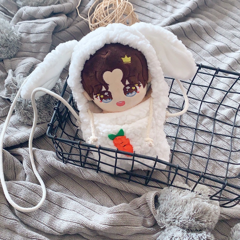 Túi đựng doll 20cm - Outfit túi đựng búp bê 20cm