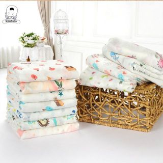 Khăn tắm sợi tre Aden cho bé