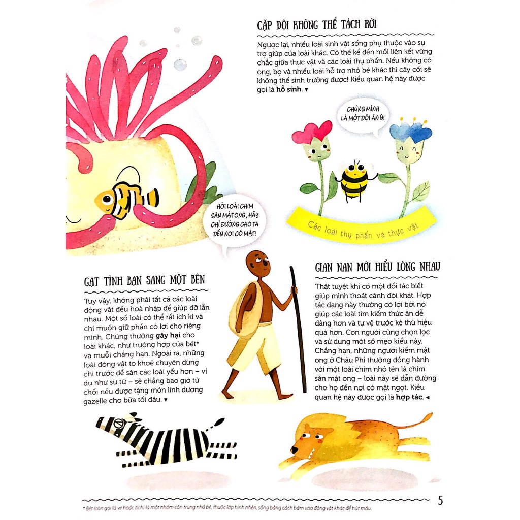 Sách - Thiên Nhiên Kì Thú - Những Tình Bạn Kì Lạ Trong Tự Nhiên - NXB Kim Đồng