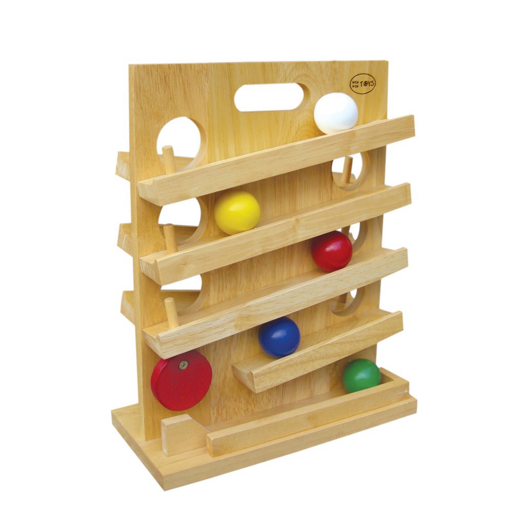 Đồ chơi gỗ - Trò chơi lăn bóng Winwintoys, đồ chơi trẻ em thông minh.