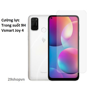 Kính cường lực Vsmart Joy 4 (Chuẩn 9H Trong Suốt, Không Full)