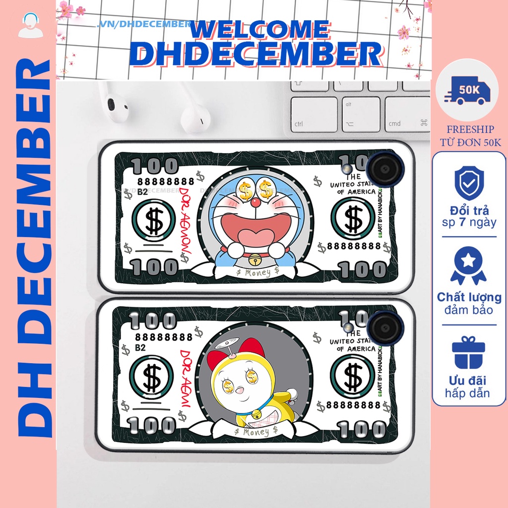 Ốp lưng Samsung Galaxy A03 in hình 3D  doll@ siêu chất - nhân vật H.OẠT H.ÌNH