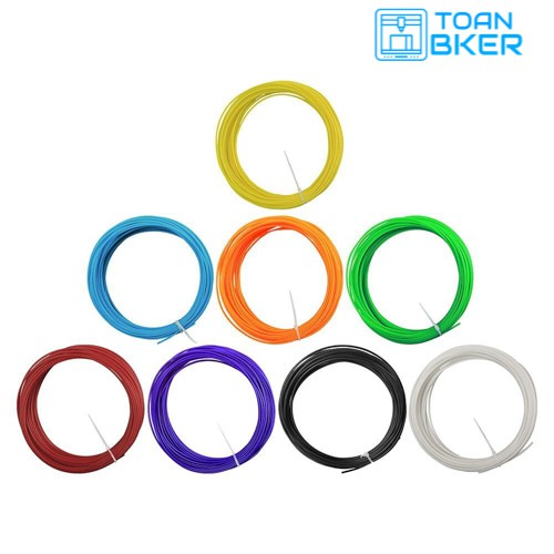 Mực bút vẽ 3D được chọn màu, dài 5m, chất liệu nhựa PLA an toàn cho bé thỏa sức sáng tạo
