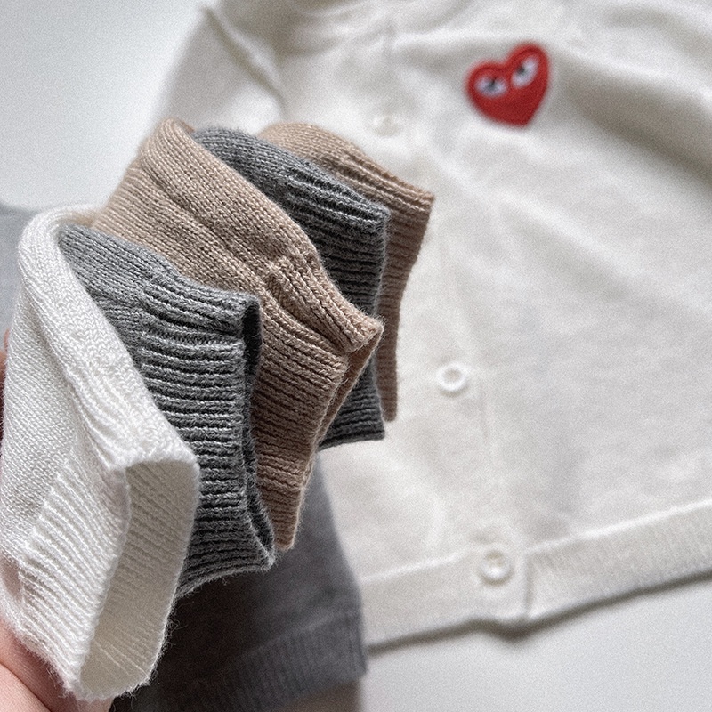 Áo Khoác Cardigan Dệt Kim Phong Cách Hàn Quốc Thời Trang Xuân Thu Mới 2022 Dành Cho Mẹ Và Bé