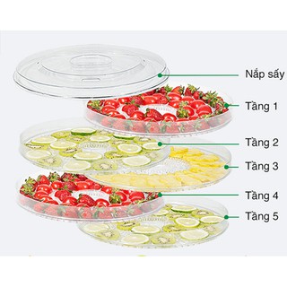 [Mã ELHA22 giảm 6% đơn 300K] Máy sấy hoa quả Tiross TS9682