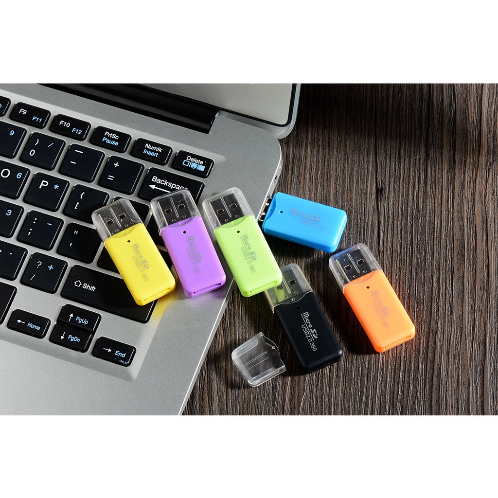 Đầu Đọc Thẻ Nhớ Cổng USB 2.0 Microsd Tf Chất Lượng Cao CARZONE.TOP