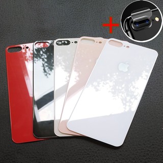 Combo kính cường lực màu dán mặt lưng và kính camera cho iPhone 7 Plus / iPhone 8 Plus