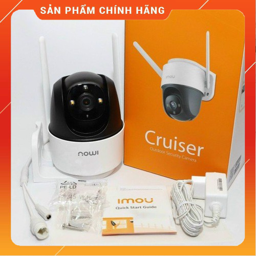 Camera Wifi PTZ 4MP IPC-S42FP-IMOU - Quay quét ngoài trời - Có màu ban đêm - Đàm thoại 2 chiều - Hàng chính hãng
