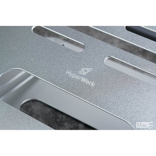Giá đỡ laptop HyperWork L1 (Màu bạc)