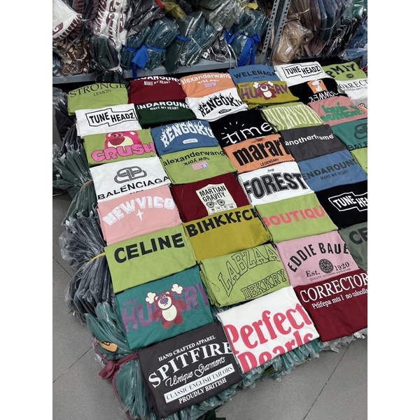 Áo phông cotton khô sale mẫu ngẫu nhiên