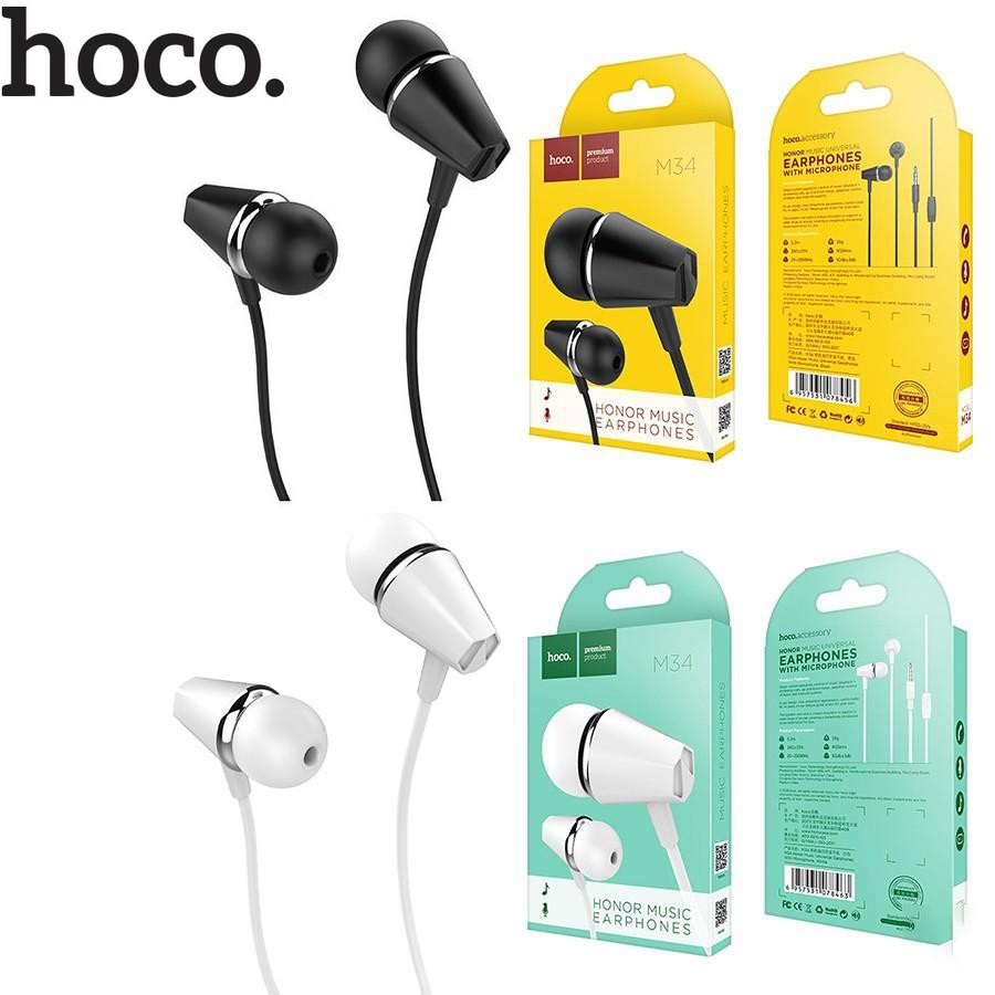 Tai nghe nhét tai Hoco M34 chính hãng FREE SHIP
