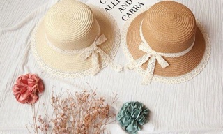 👒MŨ TIỂU THƯ VIỀN REN BÉ GÁI👒