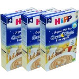 Bộ 3 hộp Bột ăn dặm táo tây &amp; sữa Hipp 250g