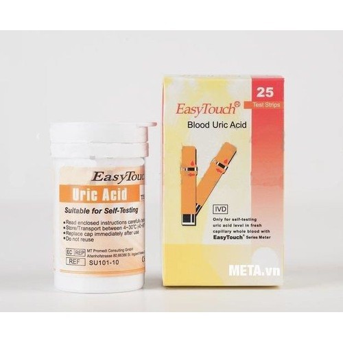 Que Thử Gout Cho Máy Đo Easy Touch GCU ET322 - Que Thử Gout