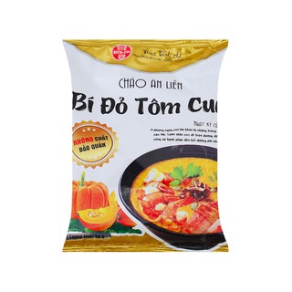 6 GÓI Cháo bí đỏ tôm cua Vina Bích Chi gói 50g