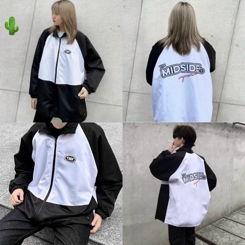 Áo khoác dù jacket nam nữ form rộng - alohashop91