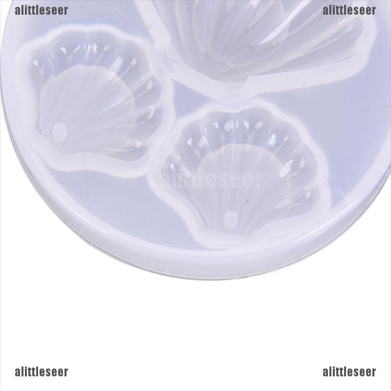 Khuôn Silicone Làm Bánh Kẹo Hình Vỏ Sò DIY