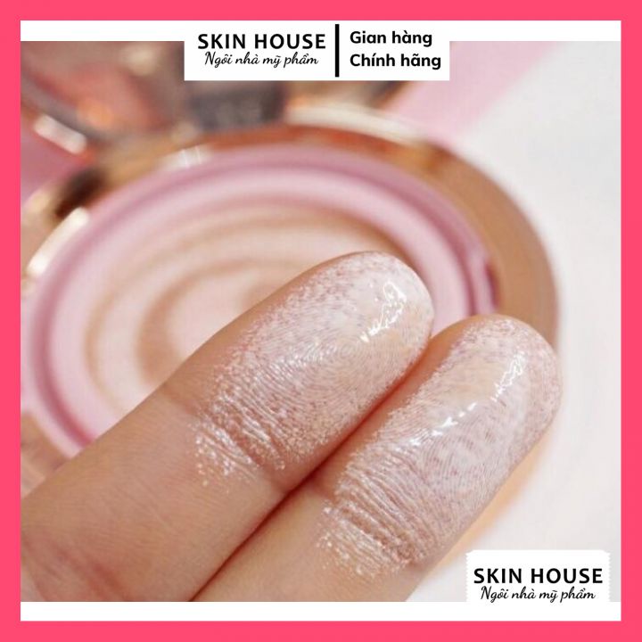 Phấn Nước DPC Pink Aura Cushion SA SPF 50+ PA+++ 15G