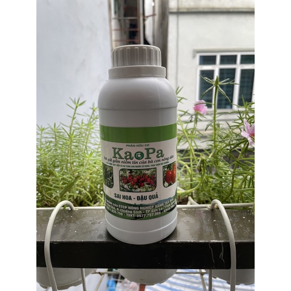 Phân bón hữu cơ cho dâu tây, hoa hồng, rau và các loại cây ăn trái KAOPA