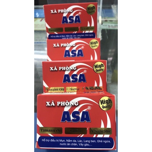 Xà phòng ASA dùng khi nấm da ngứa da,mụn vẩy sừng lác lang ben,vẩy gầu làm mềm da sạch da