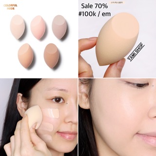 Mút tán nền espoir colorful nude skinny fix blender
