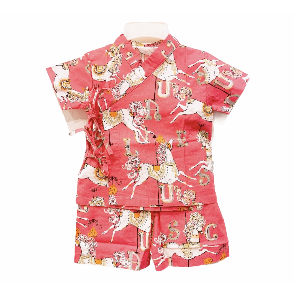 Bộ Yukata Kate Cột Chéo Kiểu Nhật Kaizoo Cho Bé
